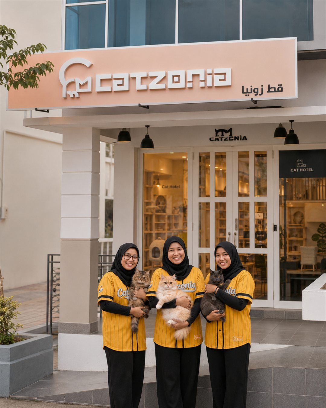 Catzonia Bangi — cat hotel & grooming outlet, Selangor