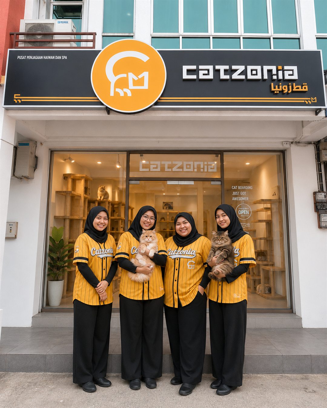 Catzonia Cheng, Melaka — cat hotel & grooming outlet, Melaka