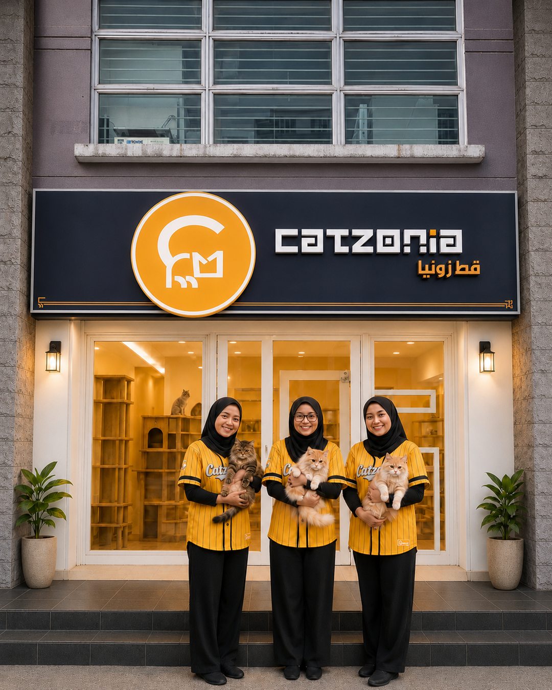 Catzonia Shah Alam — cat hotel & grooming outlet, Selangor